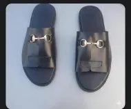 Sandales soft Tchin ST  Black  Orné
