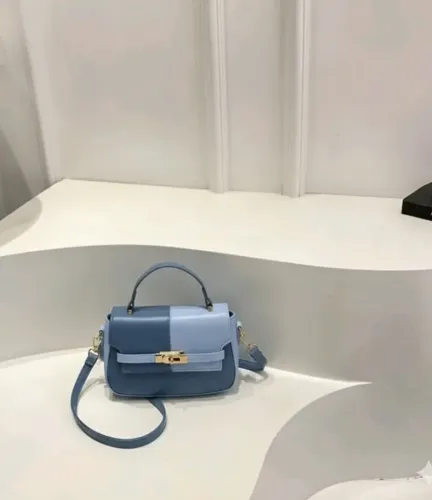 Sac Duo Azur Bleu bi-colore