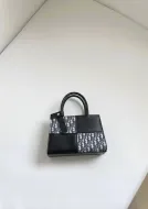 Sac Cabas Bi-Matière  Bi-Ton