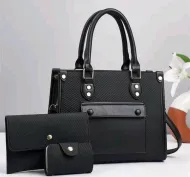 Sac à main 3 en 1 Noir 