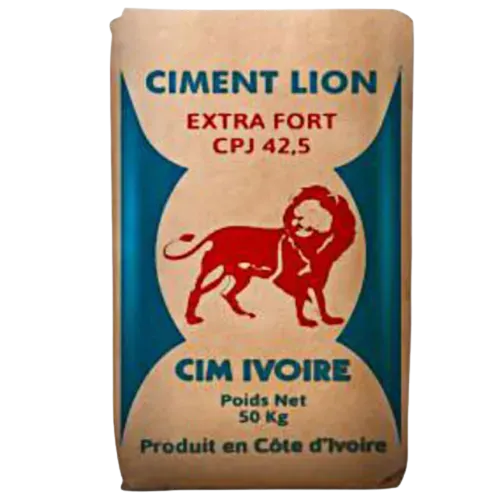 Ciment Lion - Extra fort CPJ 42,5 Cim ivoire 