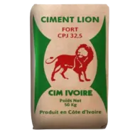 Ciment Lion- Fort CPJ 32,5 CIM IVOIRE