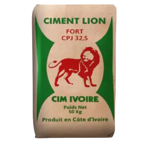Ciment Lion- Fort CPJ 32,5 CIM IVOIRE