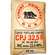 Ciment CUIRASSE - Ciment Portland Composé - CPJ 32.5