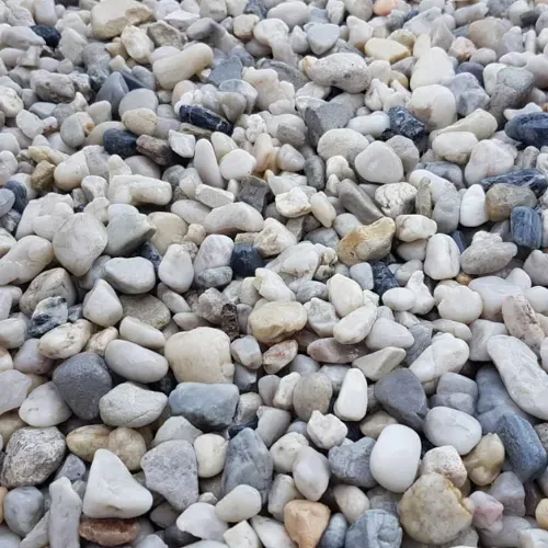 Gravier roulé multicolore naturel 20/40