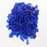 Galet Eclats de Verre Bleu 4/8 - Sac de 25kg