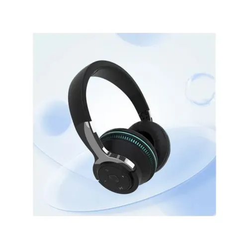 Casque Bluetooth avec grande batterie de 650 mAh et réduction du bruit - Noir