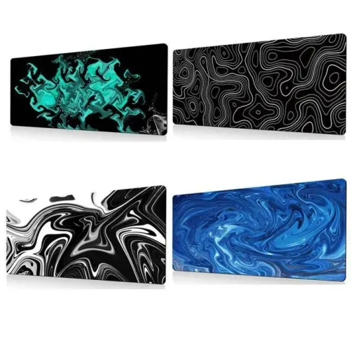 Grand tapis de souris abstrait pour gamer, tapis de bureau pour ordinateur, taille : 300x800x2mm