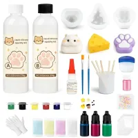 LAMXIN Taba Squishy Kit de bricolage à presser en silicone