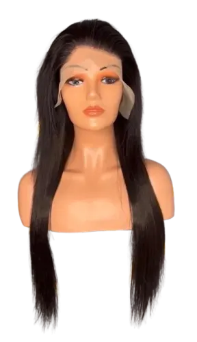 Perruque frontale lisse taille 34"