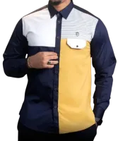 Chemise homme tendance avec un design unique et moderne ! 🛍️