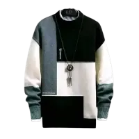 Sweat à blocs de couleurs