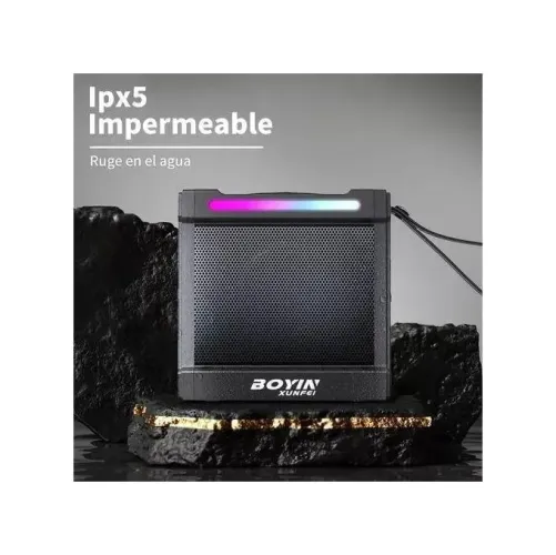 Haut-parleur Bluetooth Portable Haut-parleur étanche Avec Microphone