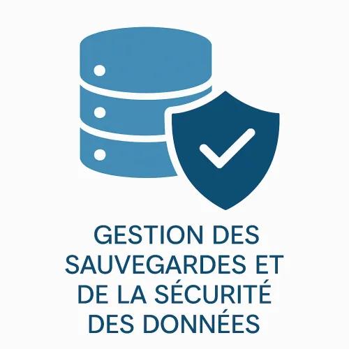 Service: Gestion des sauvegardes et de la sécurité des données.