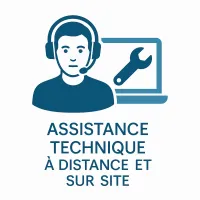 Assistanat technique à distance & sur site.