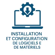  Service: Installation et configuration de logiciels et de matériels.