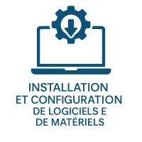  Service: Installation et configuration de logiciels et de matériels.