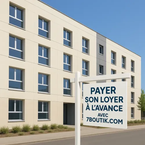 Payer son loyer en avance avec 7Boutik