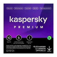 Kaspersky premium 2024 (10postes--1An)