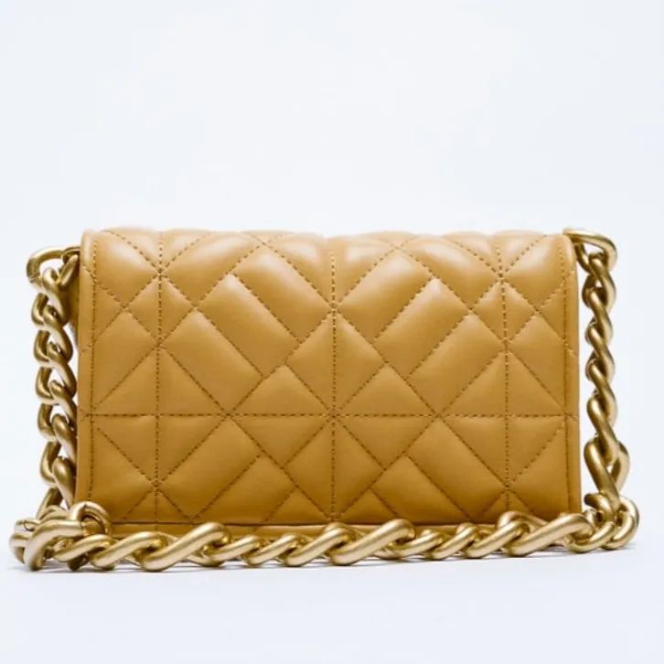 Sac Bandoulière Sac Jaune Moutarde Zara SAC BANDOULIÈRE POCHETTE